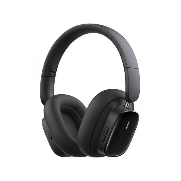 Baseus Bowie H1i Noise Cancelling Wireless Headphones vezeték nélküli fejhallgató (A00050402113-00) fekete