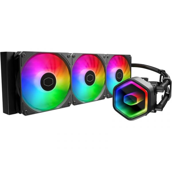 Cooler Master MasterLiquid 360 Core II ARGB univerzális vízhűtés (MLW-D36M-A18PA-R1) fekete