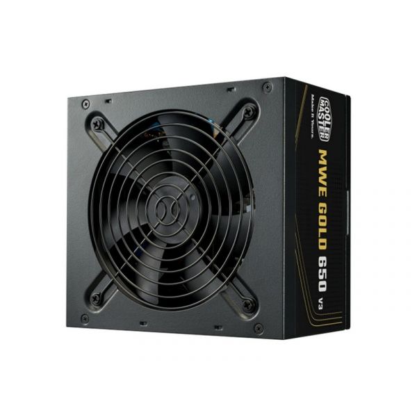 Cooler Master 650W MWE Gold 650 V3 NM 80+ Gold ATX 12V Ver. 2.41 tápegység, fekete (MPE-6502-ACAAG-3BEU)