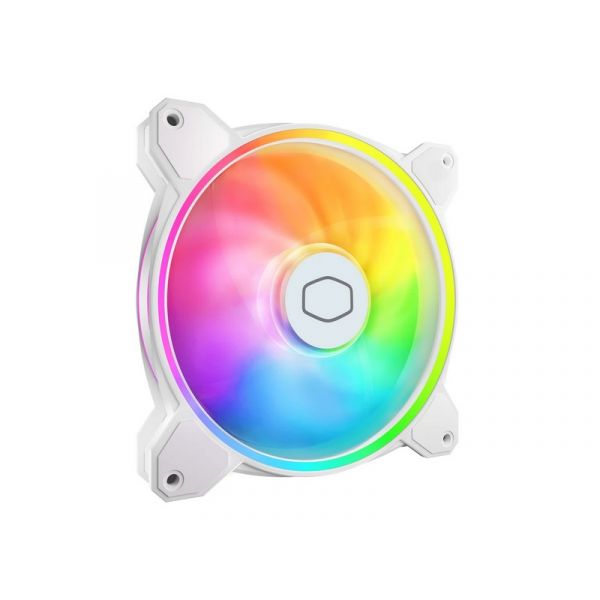Cooler Master Case 14cm Masterhűtőventilátor MF140 Halo2, fehér (MFL-B4DW-16NP2-R2)