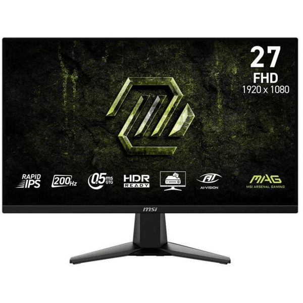 MSI MAG 275F E20 27 FHD Rapid-IPS 200Hz gamer Monitor (9S6-3CE21M-046)