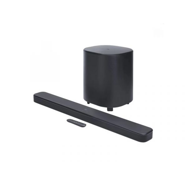 JBL BAR 500M2 Dolbi Atmos soundbar, 5,1, 750W, vezeték nélküli (JBLBAR500M2BLKEP) fekete