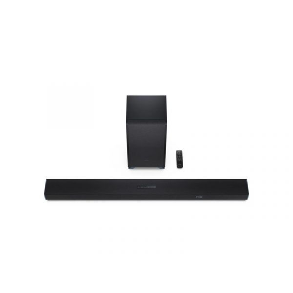 Sharp Q HT-SBW55121(BK) 5.1.2 Dolby Atmos / DTS:X hangprojektor vezeték nélküli mélynyomóval fekete