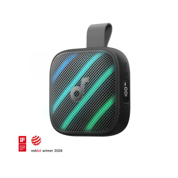 Anker Soundcore Boom Go 3i hordozható hangszóró, fekete - D5103010