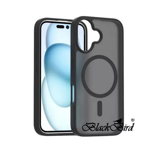 BLACKBIRD Telefontok StealthCore Iphone 16 készülékhez matt fekete (BH1861)