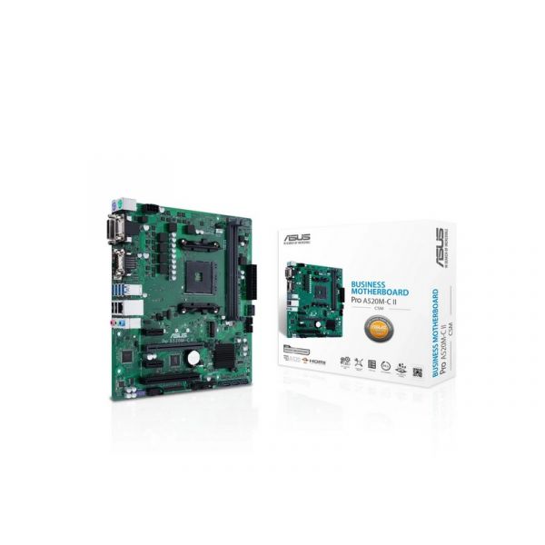 Asus Pro A520M-C II/CSM AM4 M-ATX alaplap