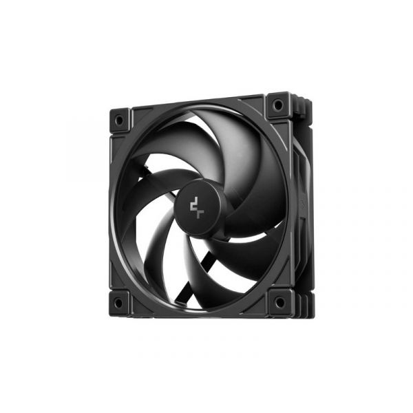 DEEPCOOL Rendszerhűtő Ventilátor FD12 V2, 12cm, fekete