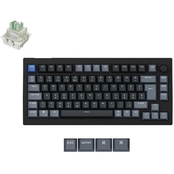 Keychron J8 HE 8K USB Magyar Ultra-fast Mechanikus Billentyűzet (J8HW-H1Z-HU)