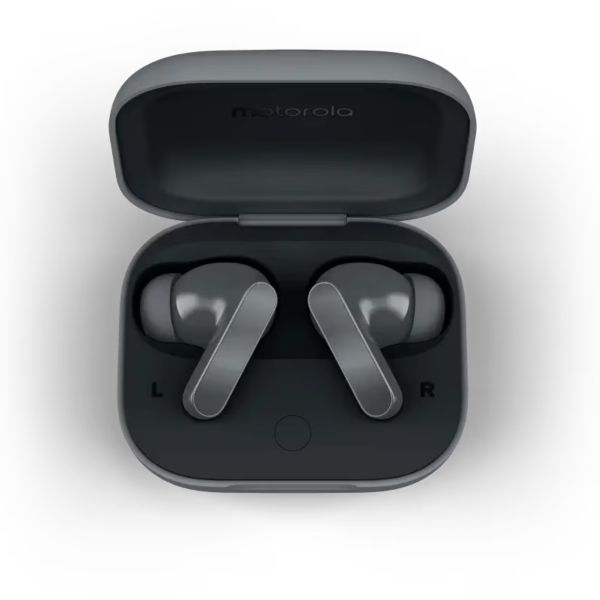 Motorola Moto Buds Bass Headset, Dark Shadow (PG38C07949)