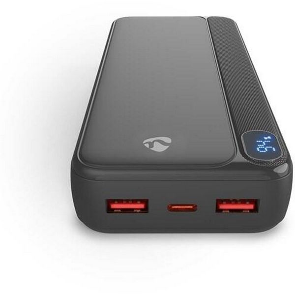 Nedis PBKPD20W225BK powerbank, 20000mAh, fekete