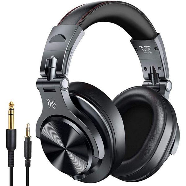 OneOdio Fusion A70 Vezeték nélküli Fejhallgató, Fekete (FUSION A70 BLACK)