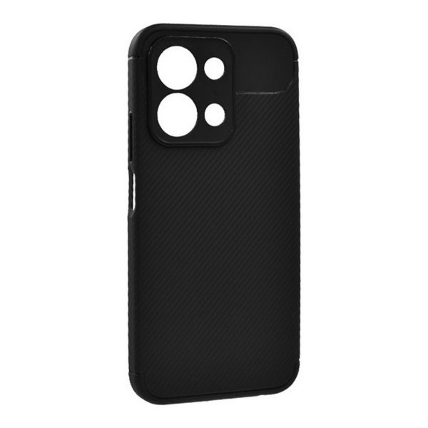 Gigapack Szilikon telefonvédő (ütésállóság, légpárnás sarok, karbon minta) FEKETE (GP-174000)