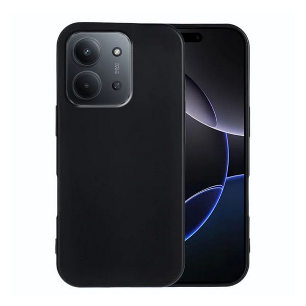 Gigapack Szilikon telefonvédő (matt) FEKETE (GP-173984)