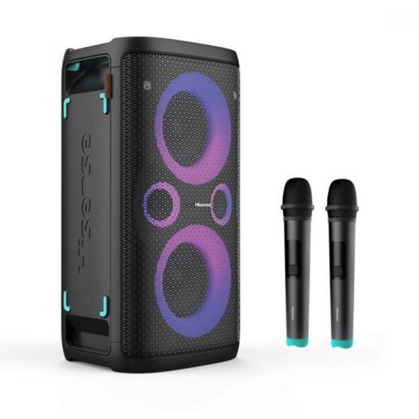 HISENSE Party Storm Bluetooth Party Hangszóró 2.0CH, 300W, Fekete