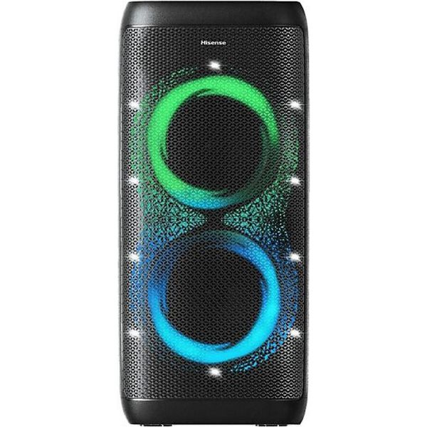 HISENSE Party Thunder Bluetooth Hangszóró, 6 hangszóró, 620W, Fekete