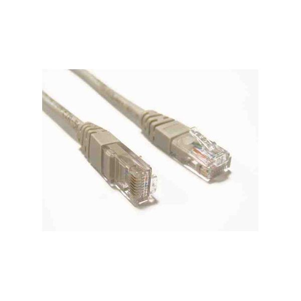 WIRETEK  UTP Cat.5E 5m Patch kábel Szürke