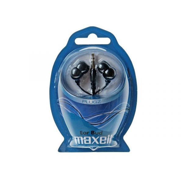 MAXELL PLUGZ fülhallgató (303459.00.CN) Fekete