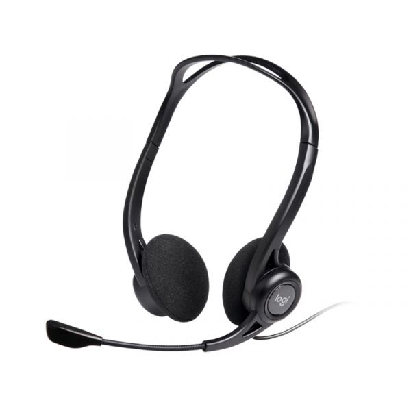 LOGITECH 960 USB headset (981-000100) fekete
