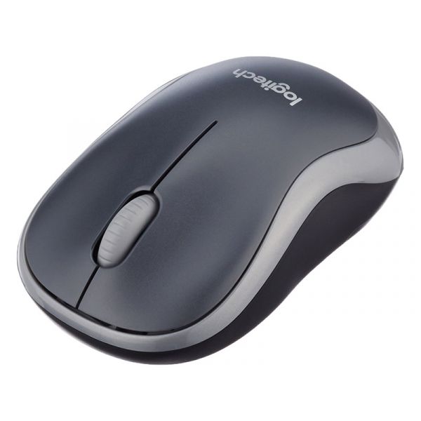 LOGITECH M185 vezeték nélküli egér (910-002238) szürke