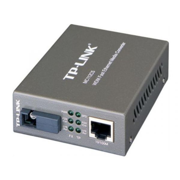 TP-Link MC112CS Optikai Média Konverter