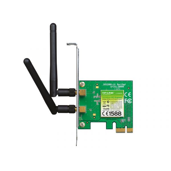 TP-LINK PCI-E 300Mbps vezeték nélküli N-es (TL-WN881ND) hálózati Adapter