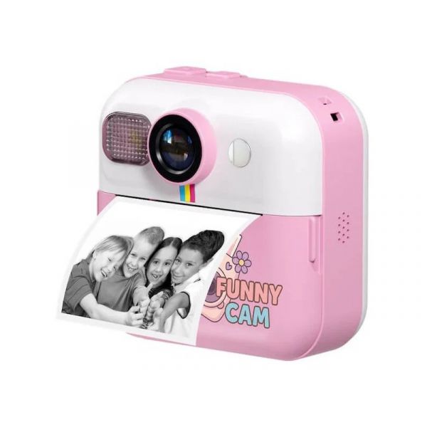 Carneo Funny Cam mini fényképezőgép, rózsaszín (8588010359094)