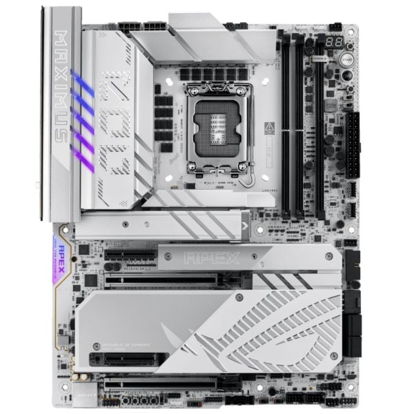 ASUS ROG MAXIMUS Z890 APEX LGA1851 ATX gaming MB - Intel Z890 2xDIMM DDR5 6xM.2 4xSATA PCIe 5.0 5Gb Ethernet WiFi 7 + Bl (90MB1IP0-M0EAY0)