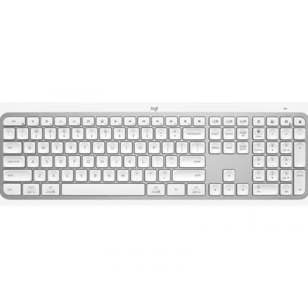 Logitech MX Keys S for Mac Compact Wireless Performance Keyboard - Grey - US/INT