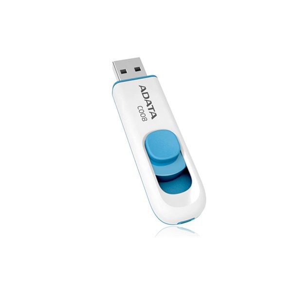ADATA C008 64GB Pendrive (AC008-64G-RWE) Fehér