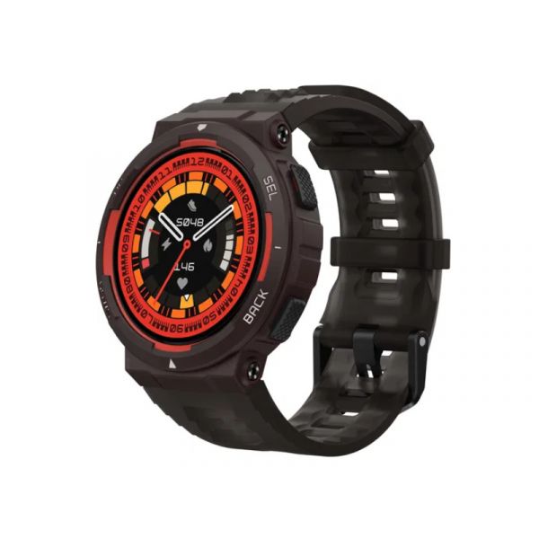Amazfit Active Edge okosóra (506178) Lava Black