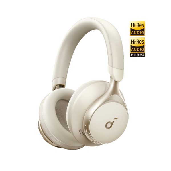 ANKER Soundcore Space One Vezeték Nélküli Fejhallgató, latte cream - A3035G21