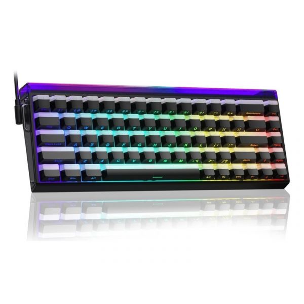 AULA HERO68 HE Magnetic Switch Mechanikus Gamer Billentyűzet, fekete