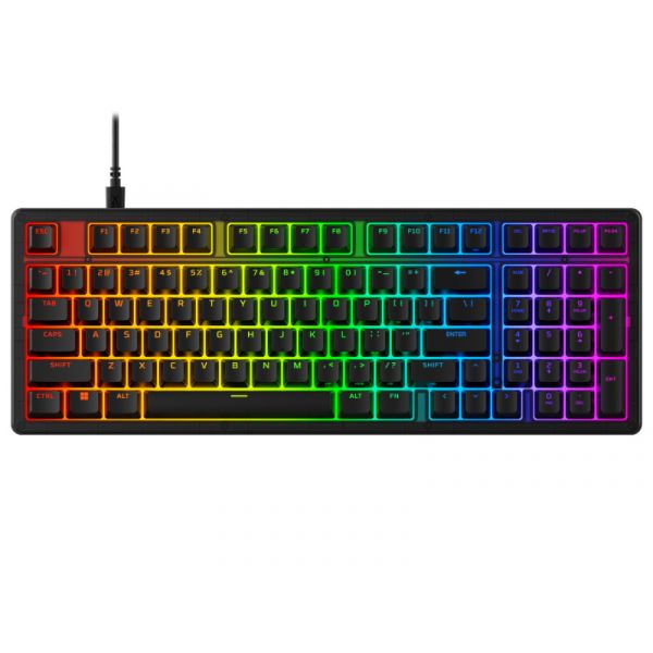 HP HYPERX vezetékes mechanikus gaming billentyűzet Origins 2 1800 Eve RGB - brit lokalizáció (B7JE0AA#ABU)