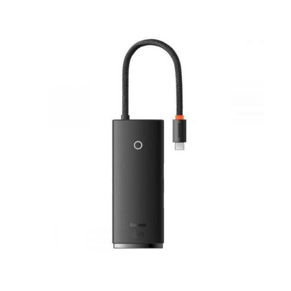 Baseus Lite 5-Port USB Type-C HUB dokkoló állomás (WKQX040001) fekete