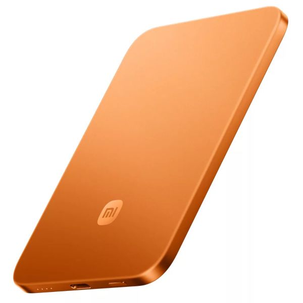 Xiaomi UltraThin Magnetic Power Bank 5000 15W GL, Orange (BHR0975GL)