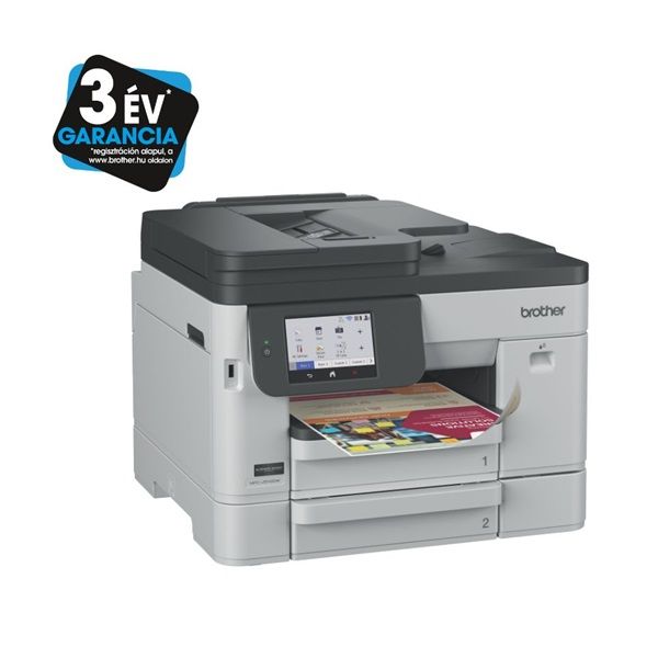 BROTHER Tintasugaras MFP NY/M/S/F MFCJ5110DW, A4, 28 lap/perc, WiFi/LAN/USB, DADF, duplex, 4800x1200dpi, 512MB