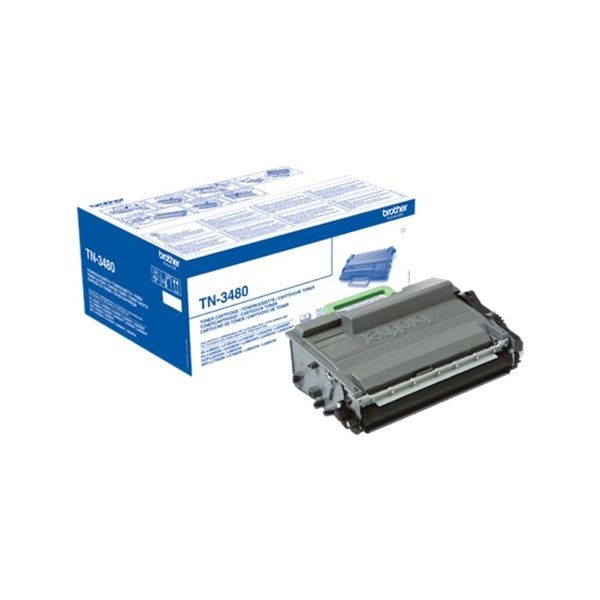 Brother TN3480 Nagy töltetű Toner 8000 oldal Fekete