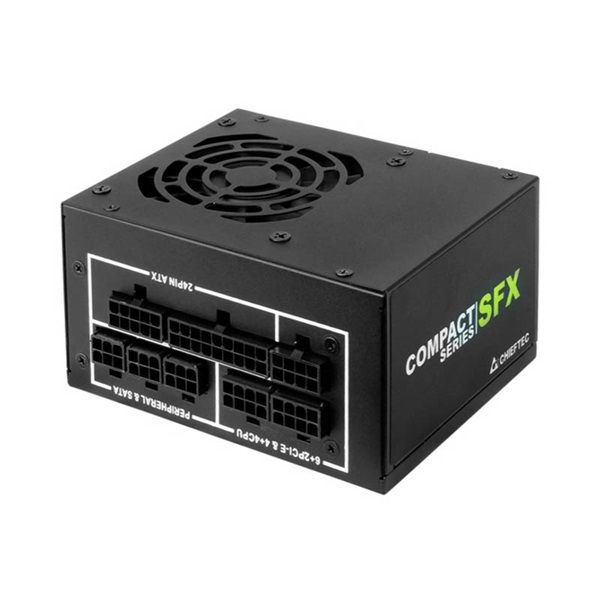 CHIEFTEC Compact 550W, 8cm ATX BOX 80+ Gold moduláris tápegység (CSN-550C)