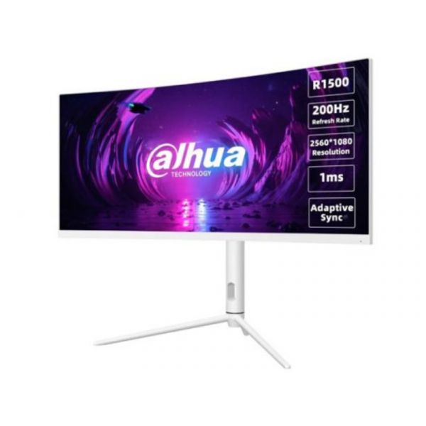 Dahua LM30-E330CW 30" WFHD VA Ívelt Gaming monitor (LM30-E330CW) fehér