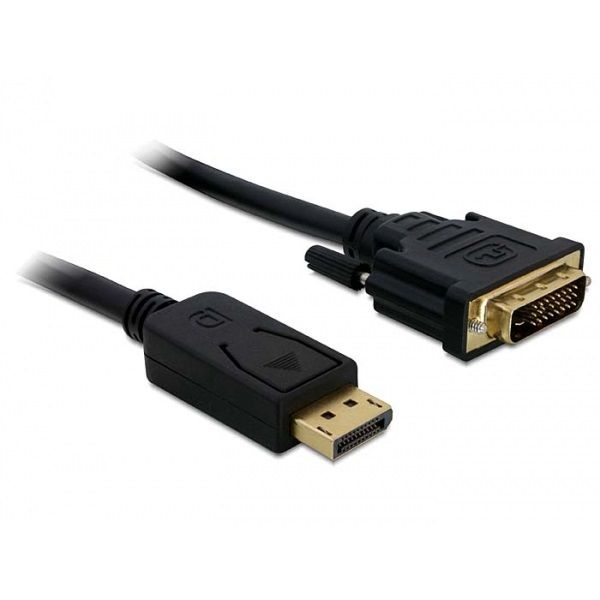DeLock Displayport Male - DVI Male Átalakító kábel (82591)