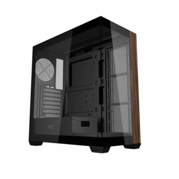 Darkflash DS900W számítógépház ventilátorok nélkül (Fekete) (DS900W_BLACK)