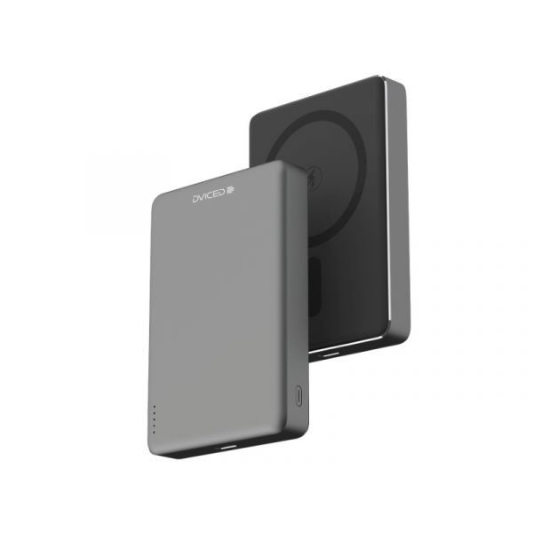 Dviced Ultrathin MagSafe Power bank 10000mAh, Black/Grey (DV400004)