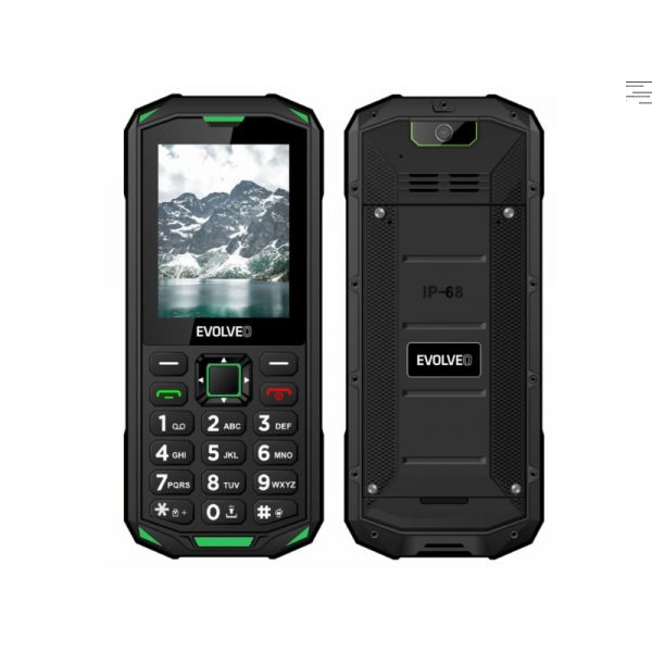 Evolveo StrongPhone X5 (SGM SGP-X5-GR) fekete-zöld