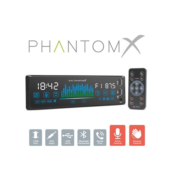 MNC 39752 autorádió fejegység "phantomx"