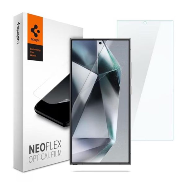 SPIGEN NEOFLEX képernyővédő fólia 2 db (full screen, íves részre, tok barát) ÁTLÁTSZÓ - Samsung Galaxy S20 (GP-97284)