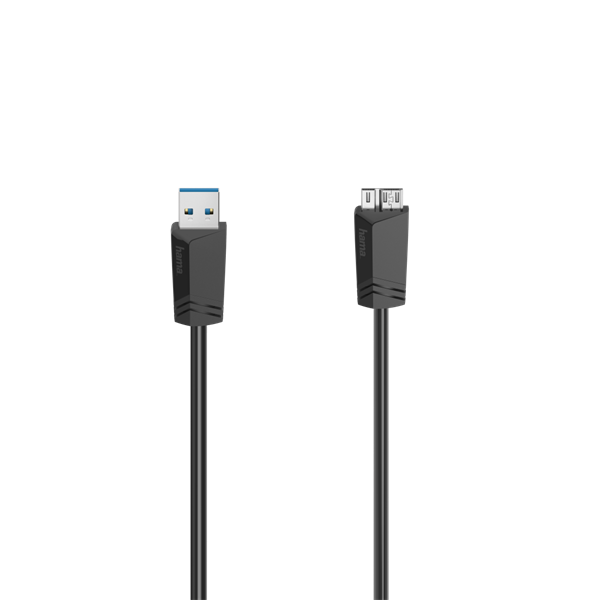 HAMA 200626, FIC USB 3.0 KÁBEL 0,75M A-MICROB