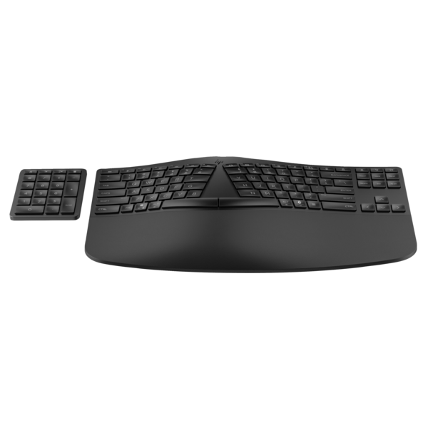 HP vezeték nélküli billentyűzet Ergonomic 965 - fekete (7E756AA)