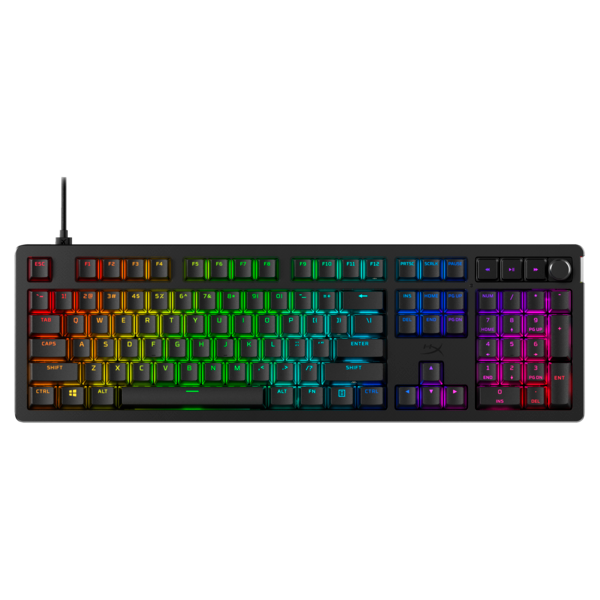 HP HYPERX Alloy Rise PBT vezetékes mechanikus gaming billentyűzet, piros switch (7G7A3AA#ABA) - US