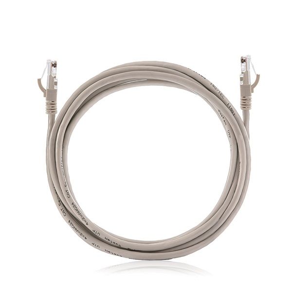 KELINE Kábel Patch UTP CAT.5E 10m, Szürke (KEN-C5E-U-100)