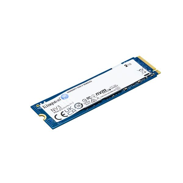 Kingston NV3 SSD, 2TB M.2 2280 PCIe 4.0 NVMe (SNV3S/2000G)